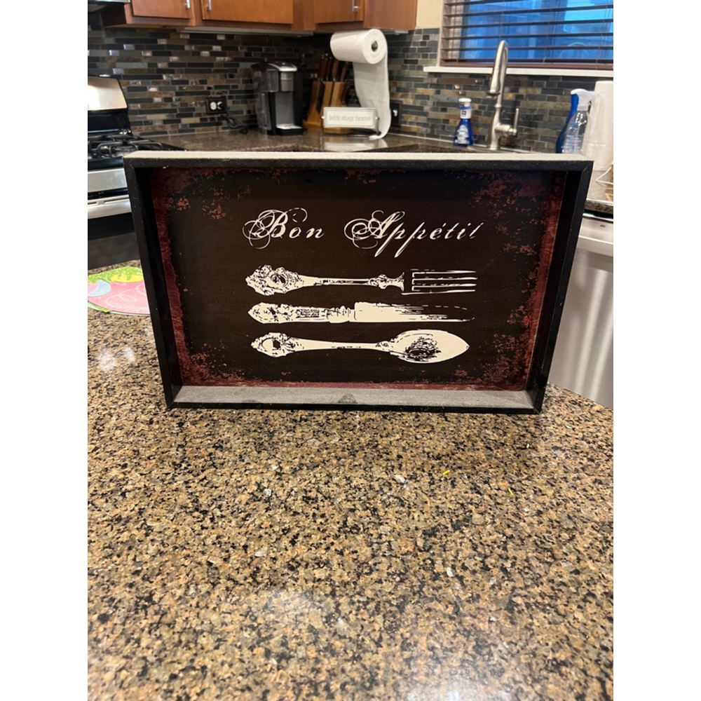 Bon Appétit Kitchen Sign serving Tray